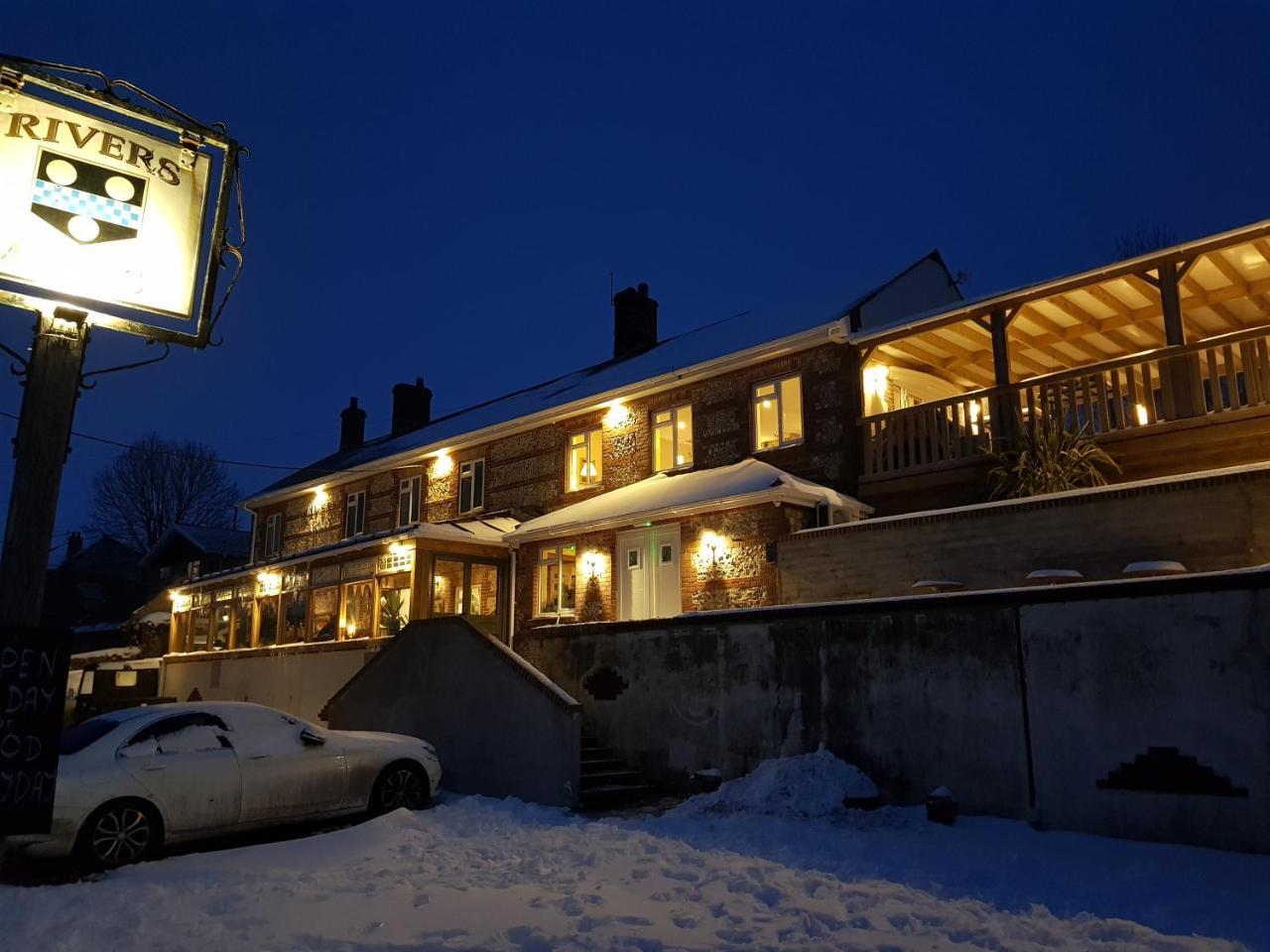 The Rivers Arms Dorchester Bagian luar foto